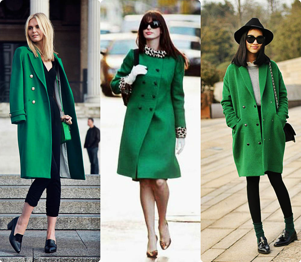 С чем сочетать зеленый цвет в одежде? - блог Issaplus